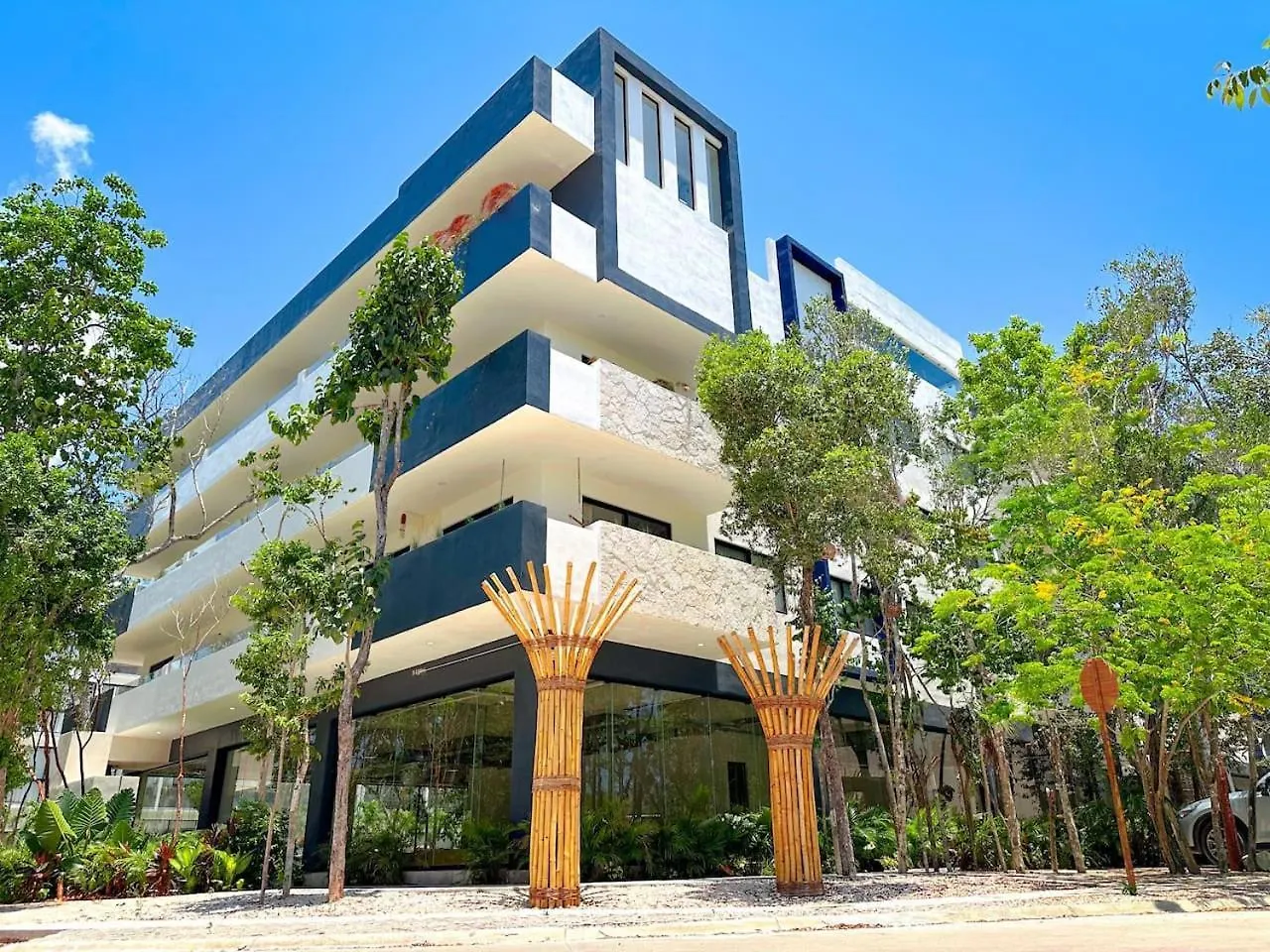 Lux 2 Bd With Balcony And Rooftop Pool At Aldea Zama Tulum 0*,  Messico